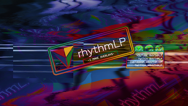 RhythmLP Glitch Overlay
