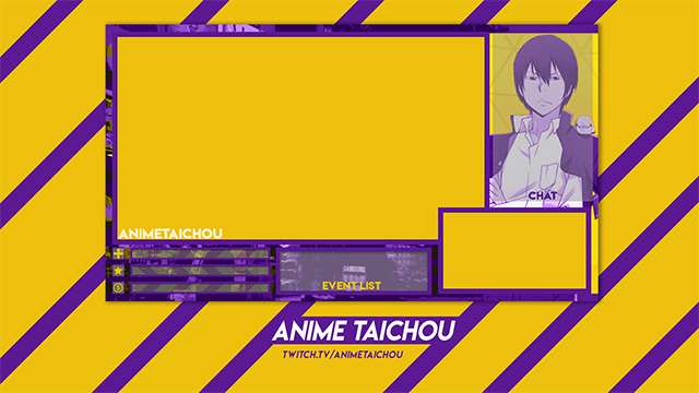 Anime Taichou Stream Overlay